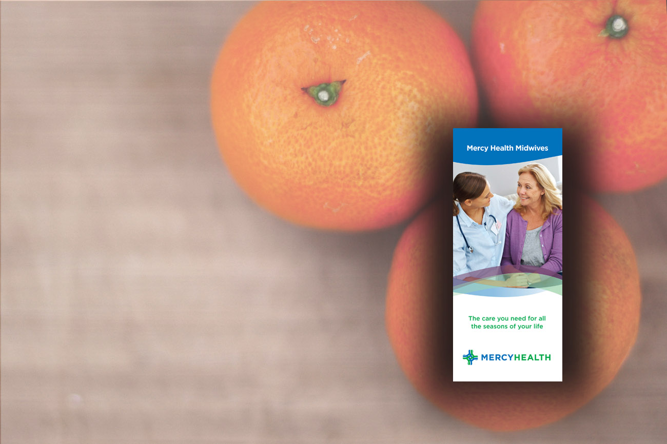 Mercy Health Midwives Brochure Header