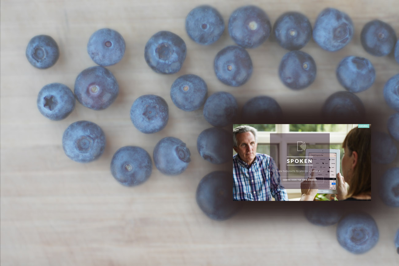 Spoken iPad App Header